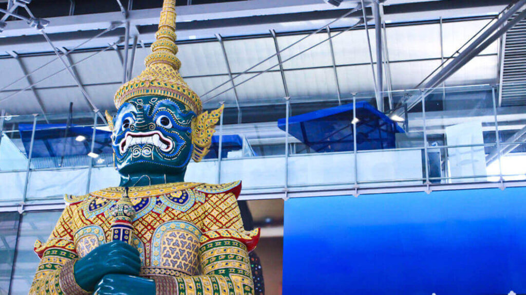 Bangkok Suvarnabhumi Airport Thailand Asia Travel Guide