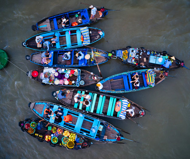 Cai Be Floating Market Vietnam Travel Guide