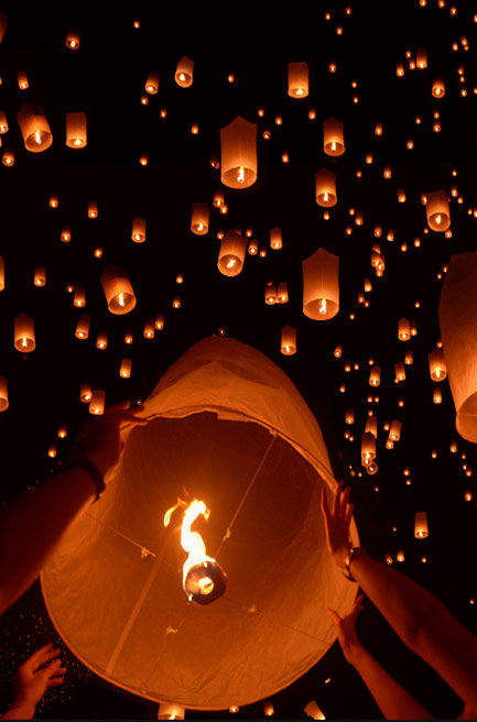 Chiang Ma light festival Thailand Travel Asia Holiday Guide