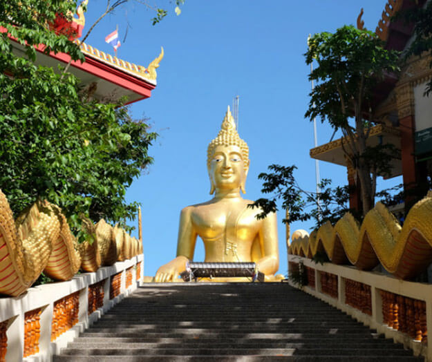 Giant Bhudda Pattaya Thailand Asia Holiday Guide