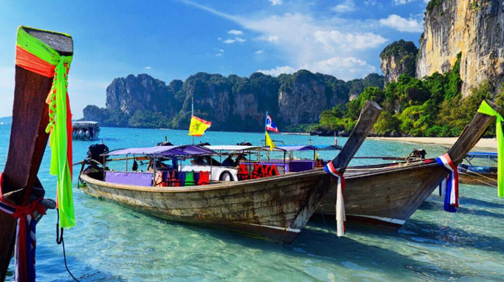 Long Tail Boat Krabi Asia Holiday Guide