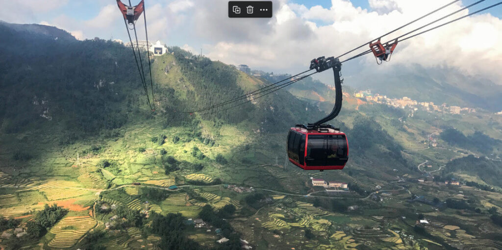 Sapa Fansipan Cable Car Vietnam Asia Travel Guide