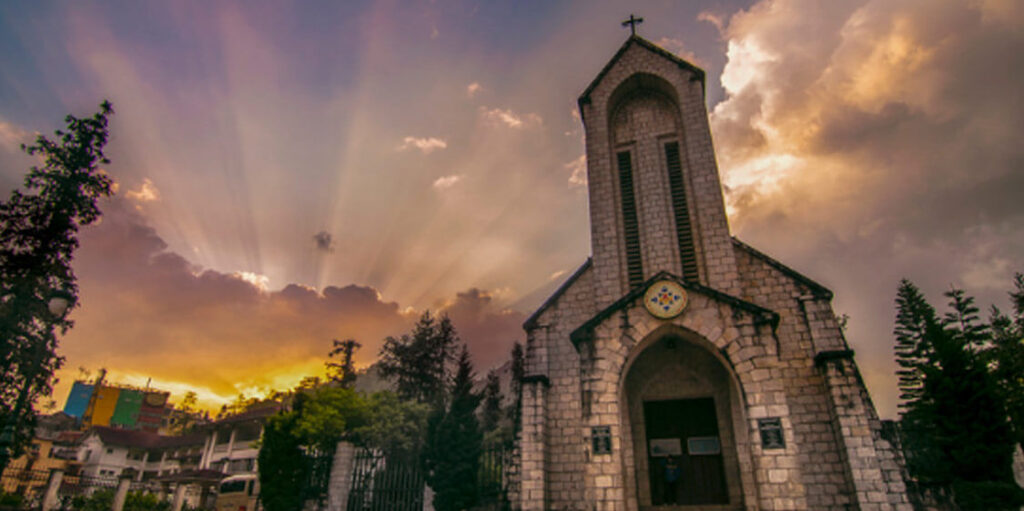 Sapa Stone Church Vietnam Asia Travel Guide