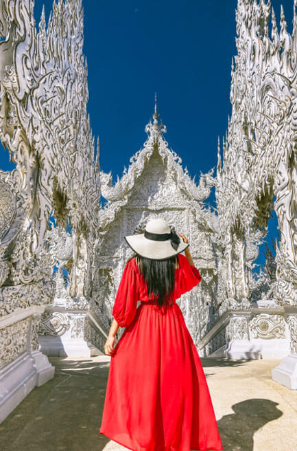 Wat Rong Khun The White Temple Thailand Asia Travel Guide