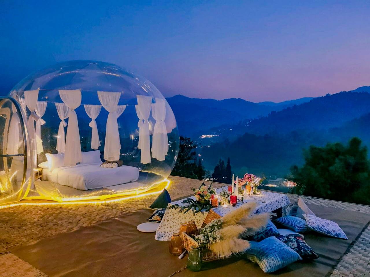 Bubble Glamping Best Luxury Camping Chiang Mai Thailand